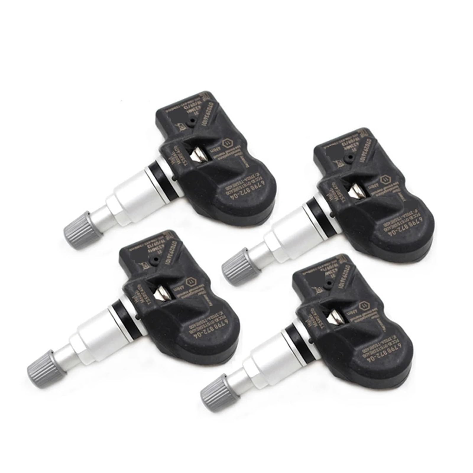 Système de Surveillance de la Pression des pneus TPMS, capteur TPMS pour Voiture, Compatible avec BMW 5, 6, 7, X1, X3, X4, 36106874830, 4 pièces