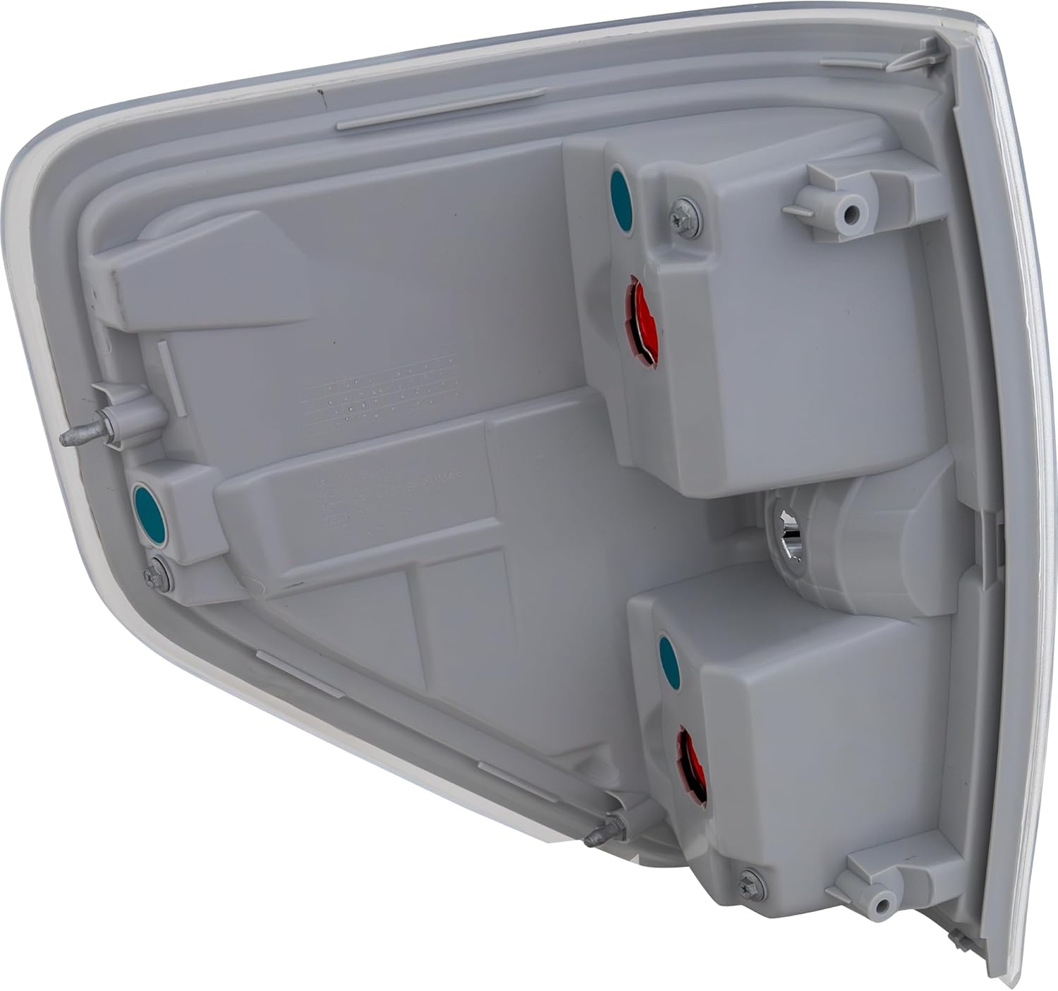 Evan Fischer Tail Light Compatible with 2009-2014 Ford F-150, Passenger Side, CAPA, With Chrome Trim