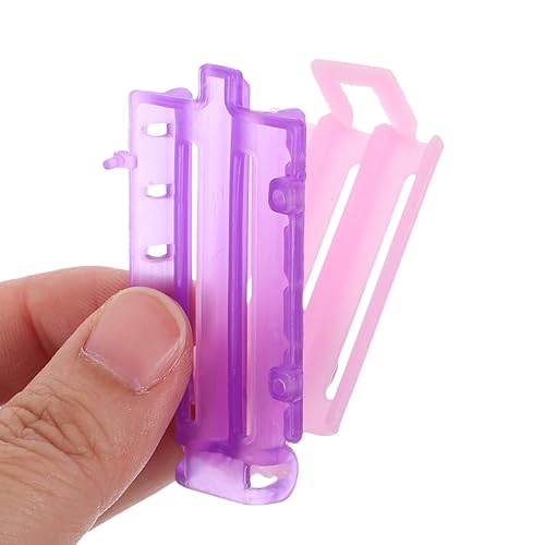 Miniatura 5 de Mikinona Juego de 45 pinzas y rodillos para el cabello, herramienta de volumen para mujeres, rizadores de permanentes, varillas y almohadillas de