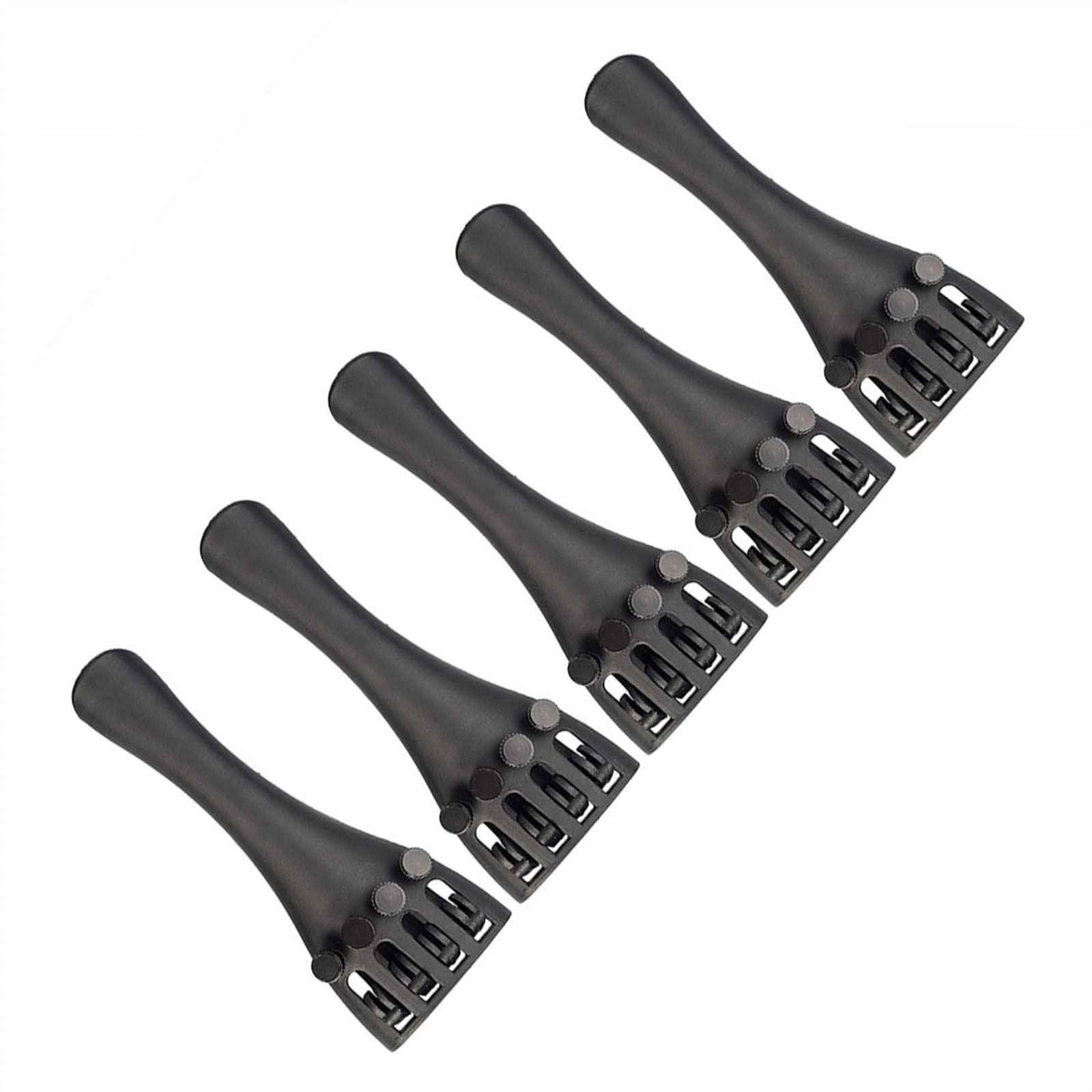 Pieza de Repuesto de violín Pieza Trasera De Fibra De Carbono para Violín, Pieza Trasera De Fibra De Carbono con 4 Sintonizadores, Accesorios De Piezas De Violín, 5 Uds. (Color : 1/2)