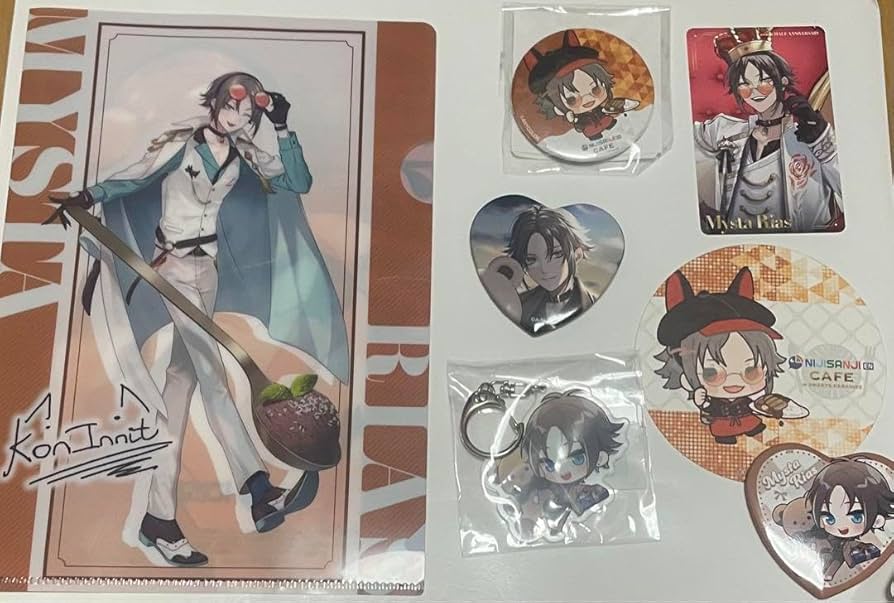 ミスタリアス グッズまとめ ミスタ・リアス（VTuberグループ「NIJISANJI EN」所属）の登録者