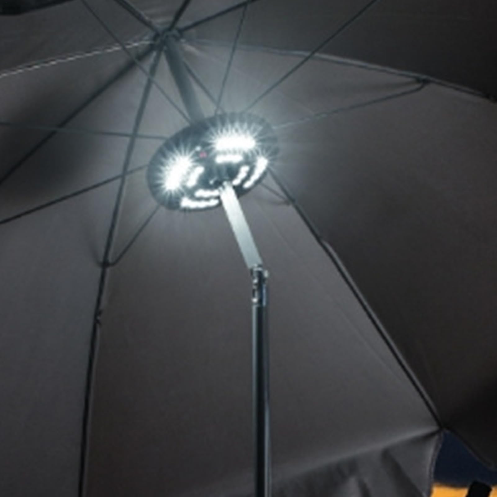 Luces Para Sombrilla Exterior, Luces De Jardín Para Sombrilla, 3 Modos Ajustables Impermeable Recargable para Barbacoa Reuniones Jardín Acampada Decoración Patio Trasero