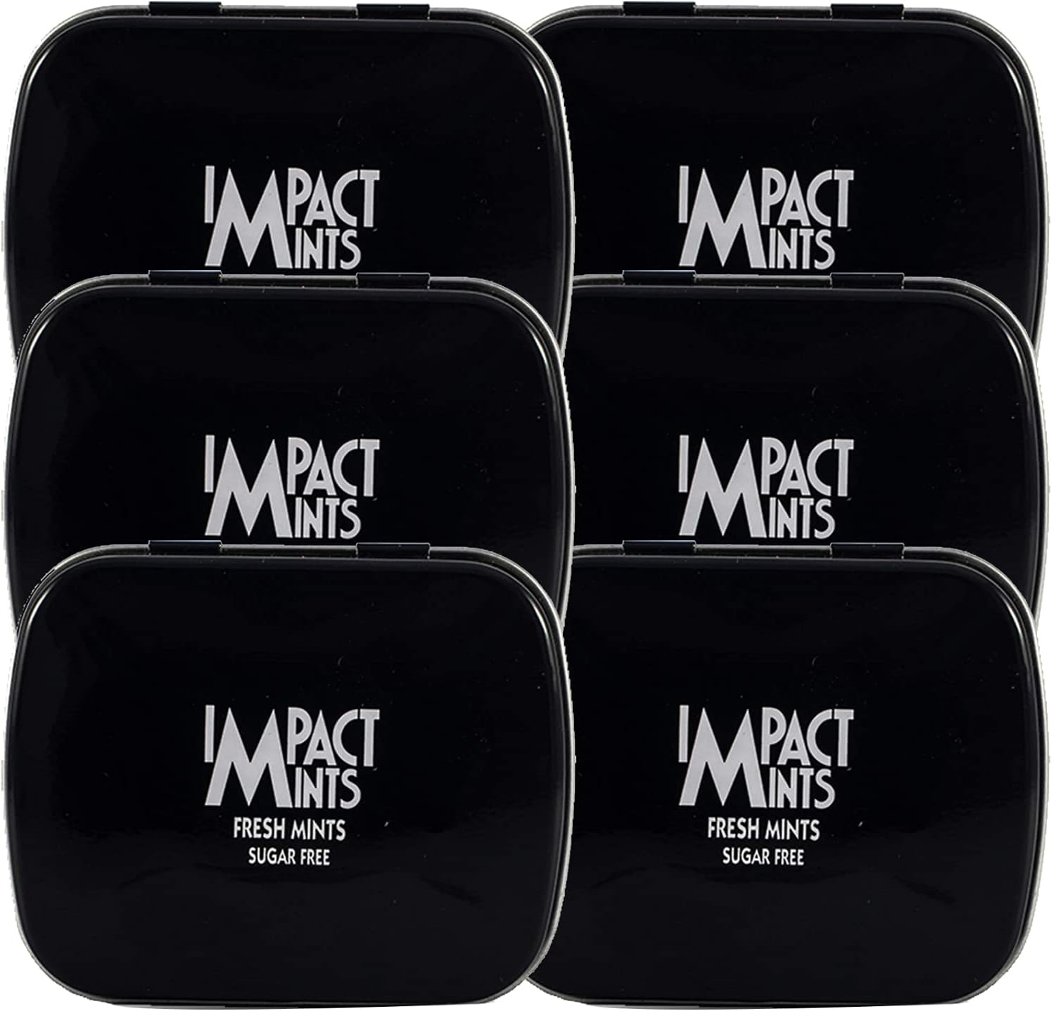 Impact Mints Fresh Mints, Sugar Free, 6 x 14 g (Buy 5 Get 1 Free)