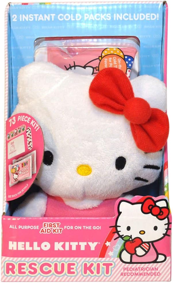 HEALTH SCIENCE LABS Hello Kitty Rescue Kit, Red Bow