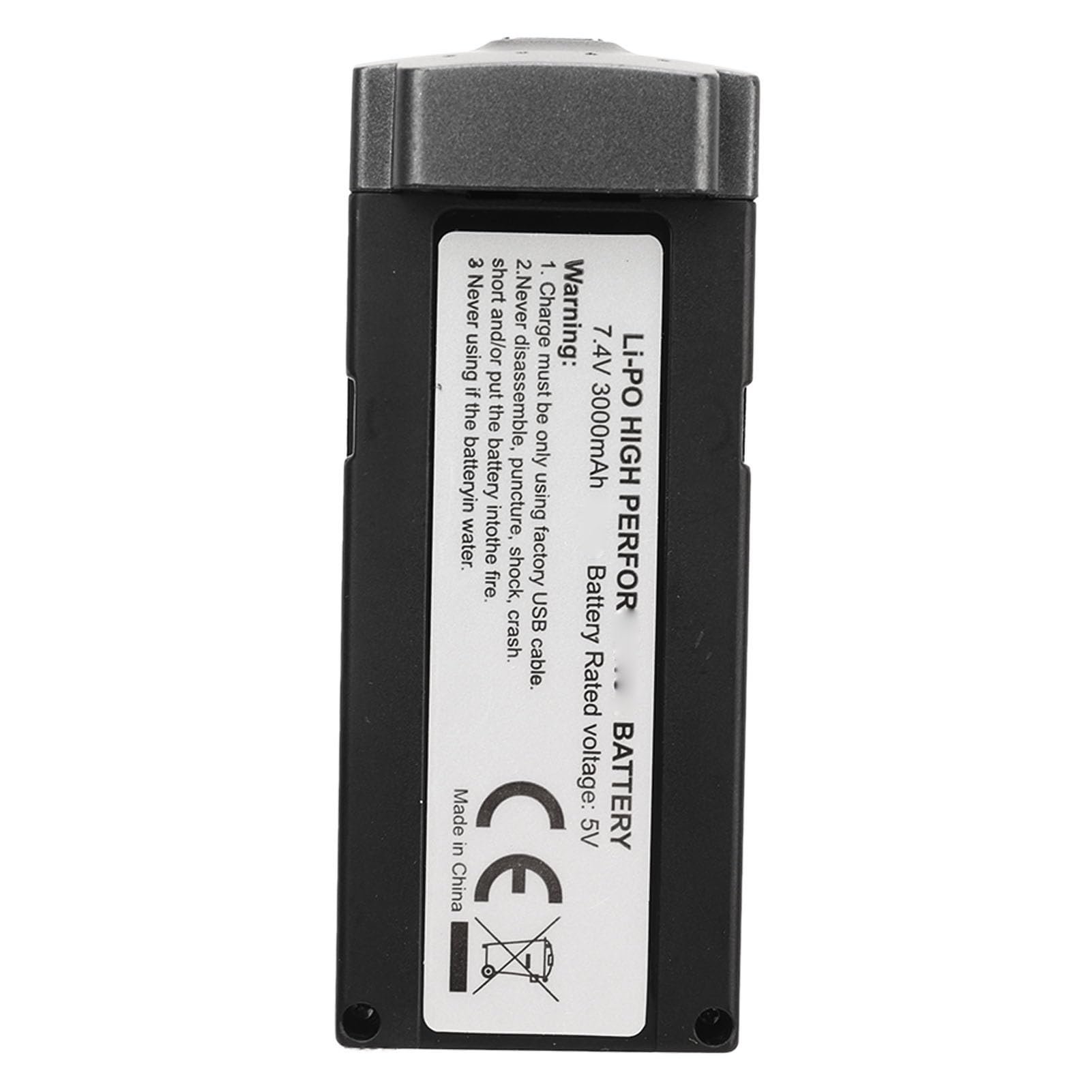 Ochrona baterii drona przed przeładowaniem Ochrona przed zwarciem Bateria litowa drona 7,4 V 3000 mah dla LYERC L600