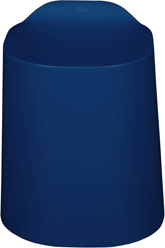 Regency DOTT Plastic Stackable Stools (Set of 4)- Navy Blue