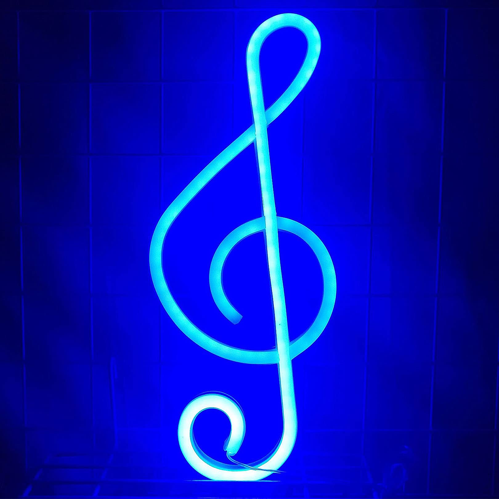 Yisss Insegna al Neon Decorazione Nota insegne al Neon per Decorazioni da Parete, insegne al Neon a LED romantiche per Matrimoni, Feste - Insegne Luminose al Neon per camerette per Ragazze, Decora