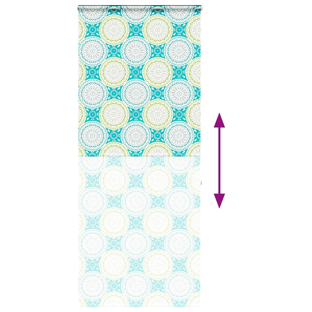 Duschrollo mit Kassette 100x240 cm Stoffbreite 96 cm