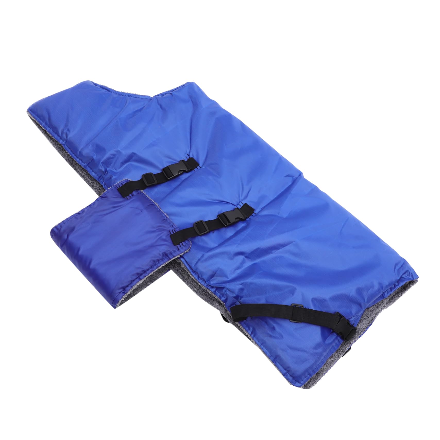 POPETPOP Livestock Winter Coat Goat Warm Coat Livestock Calf Coat Cow Calf Warm Coat Windproof Calf Apparel Cold Weather Supplies, Blue