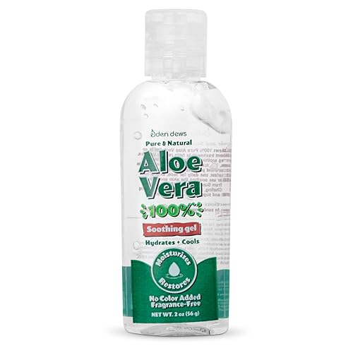Miniatura 6 de Eden Dews Gel de aloe vera 100 puro y natural hidratante cuidado de la piel y el cabello alivio de quemaduras solares hidratante y calmante acné