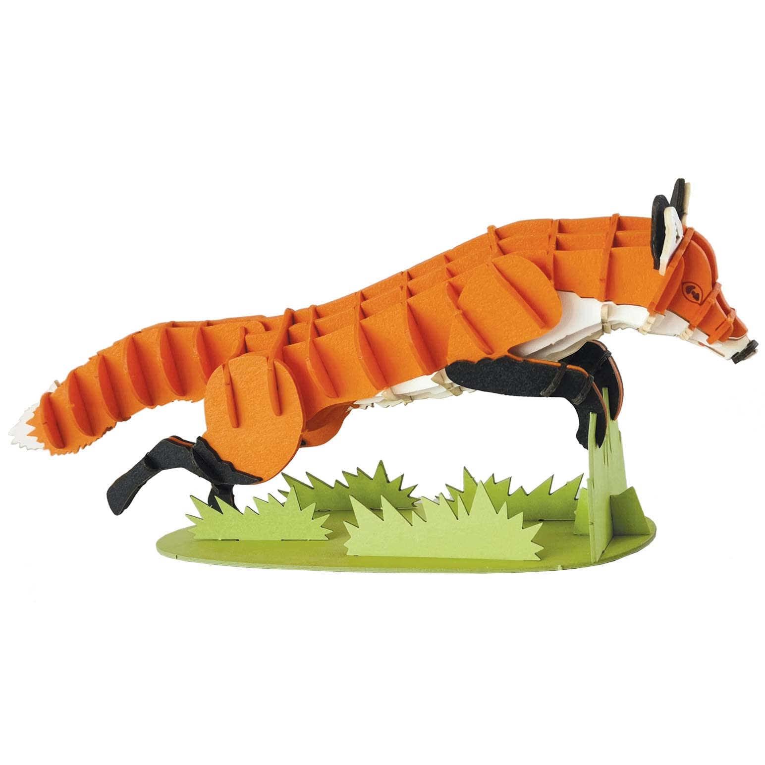 Fridolin 3D Paper Model Fox