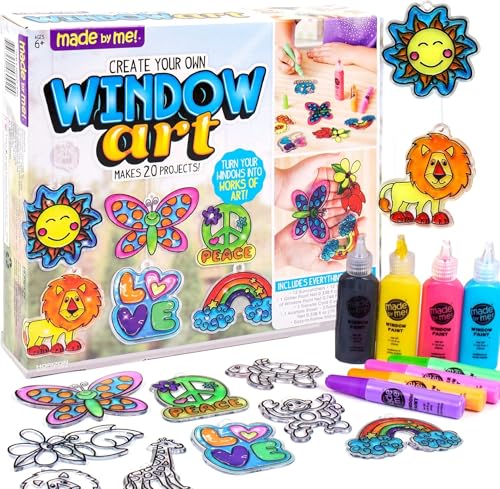 Made By Me Create Your Own Window Art Kit, Suncatchers...