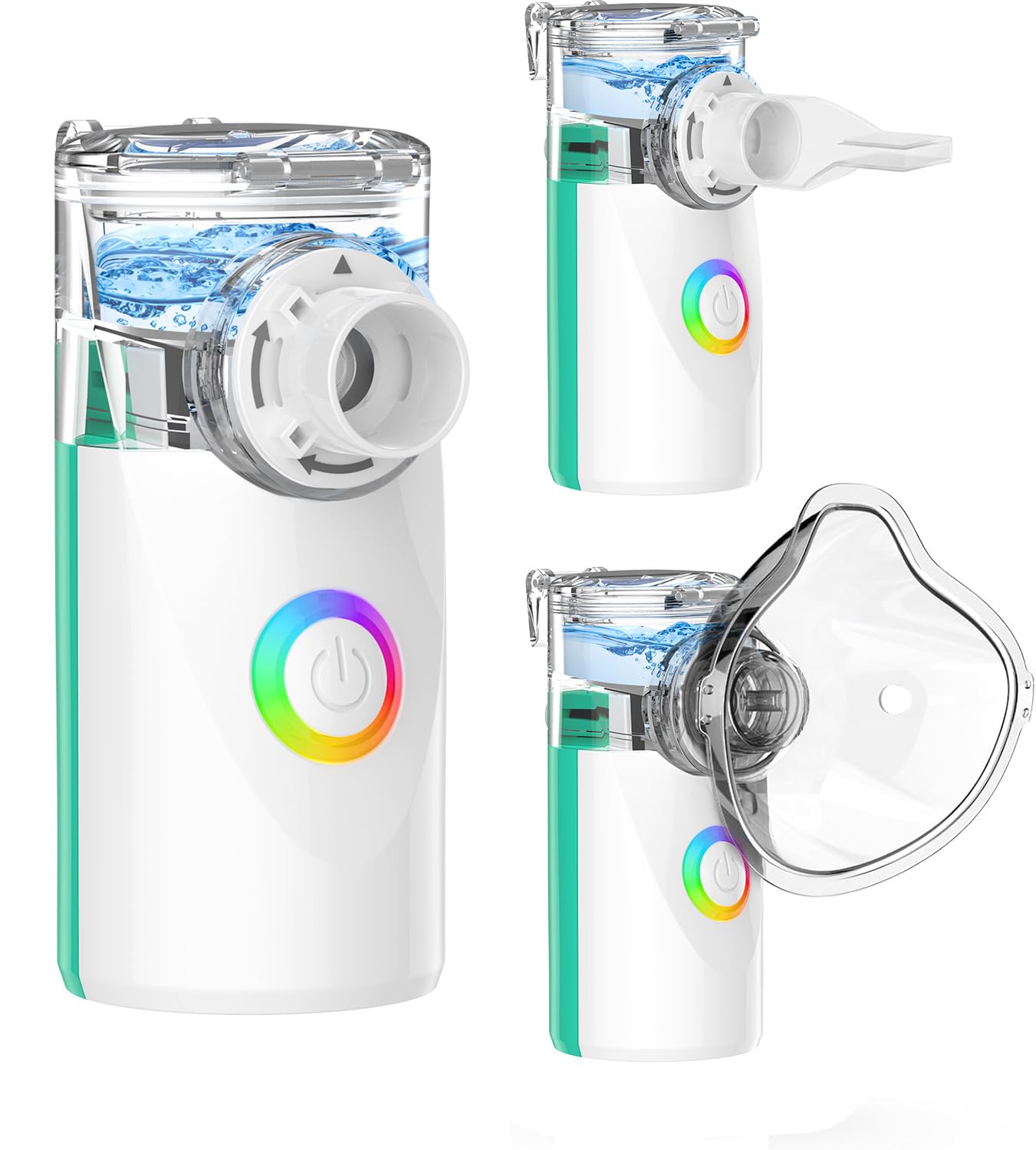 Household Mist Machine Rechargeable Handheld Portable Mist Machine (Green)