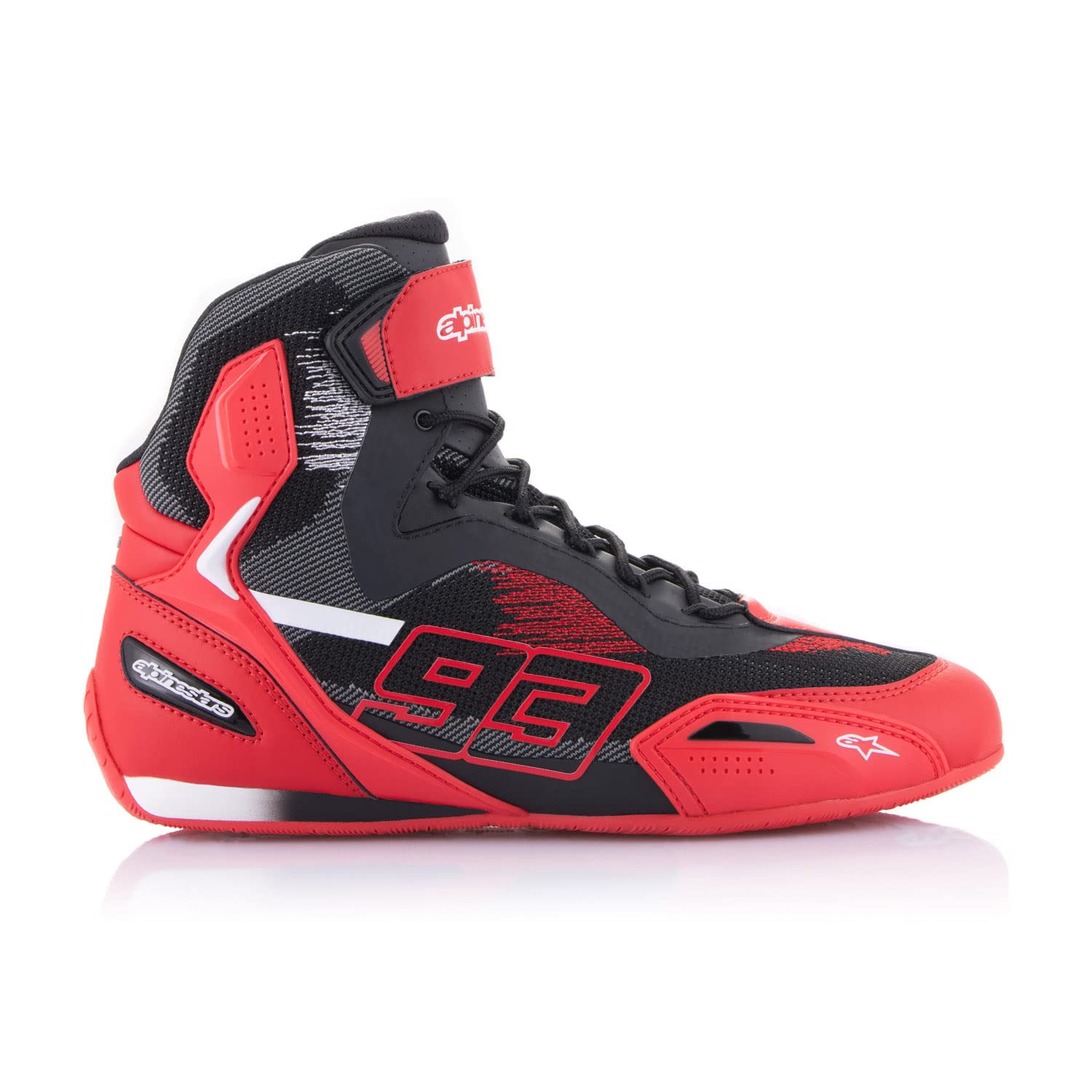 アルパインスターズAUSTIN KNIT SHOES ブラック アルパインスターズ AUSTIN KNITTED RIDING SHOE オースティン