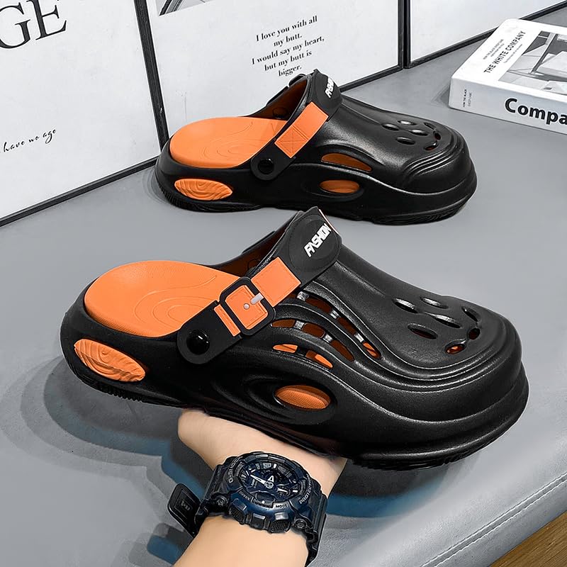 Image of MAIZUN Garden Clogs Shoes for Mens Womens Outdoor Slip-on Beach Sandals