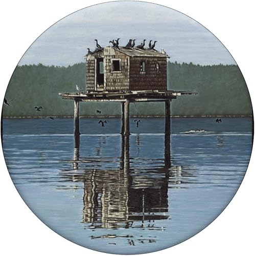 Miniatura 3 de Skagit Bay Fish Trap PopSockets intercambiables PopGrip