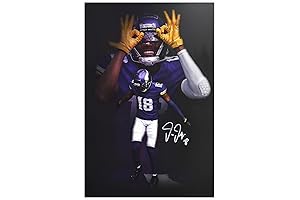 Justin Jefferson Canvas: Elevate Your Space with Sports Decor