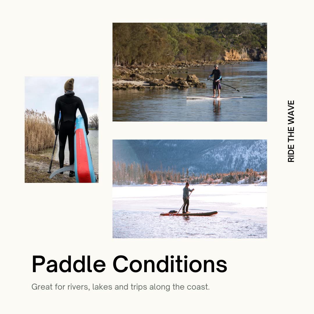 Sustainable Quick-Lock SUP Finne - Made in Germany aus recycelten Kunststoff - Center Finne passend für viele Longboards und Stand Up Paddle Boards (Größe 9.0")