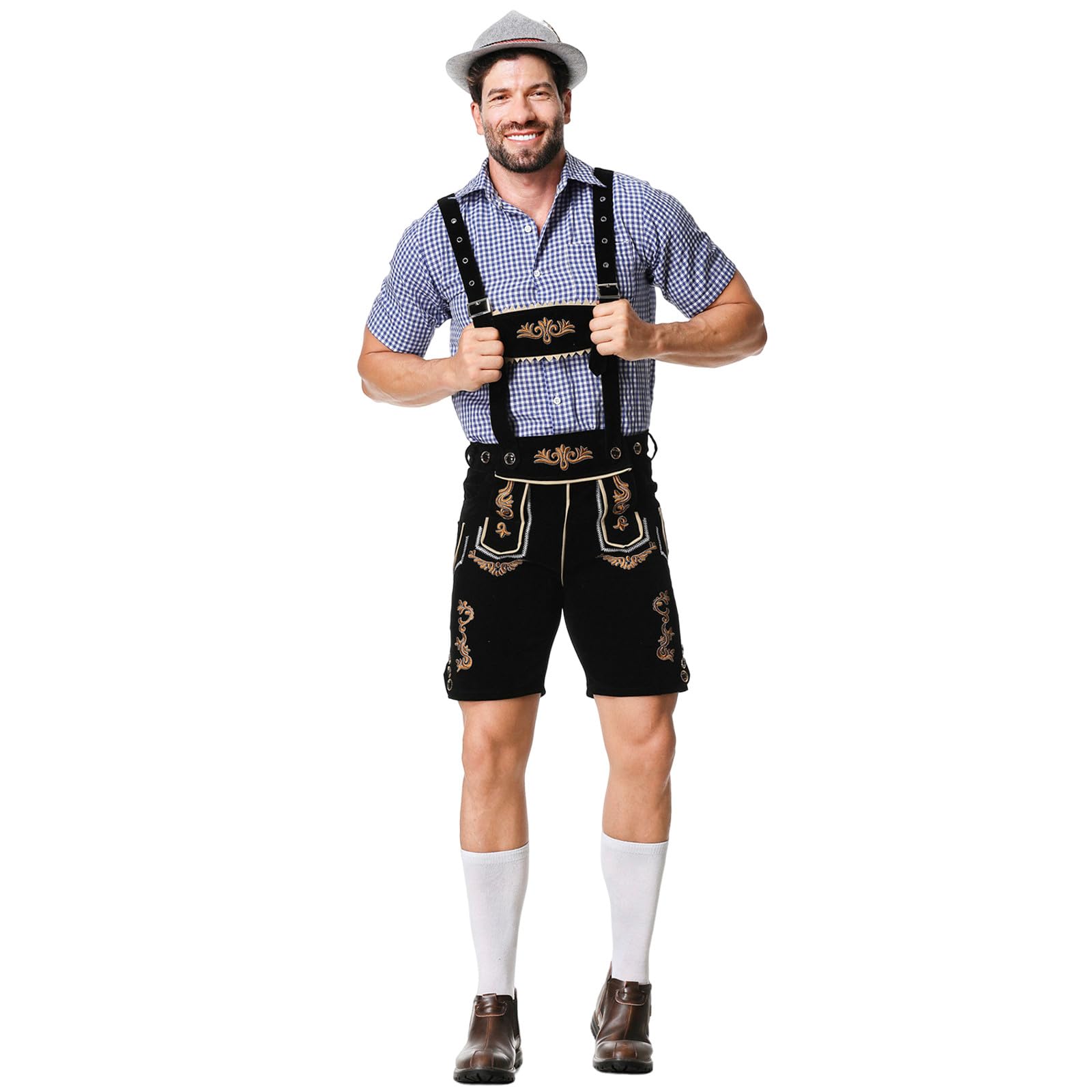 Set di 2 pezzi da uomo in cotone con top e pantaloni da jogging sportivi semplici assorbenti a maniche corte per rilassare l'estate, comodo cordino da stringere, abbigliamento comodo da viaggio, A109