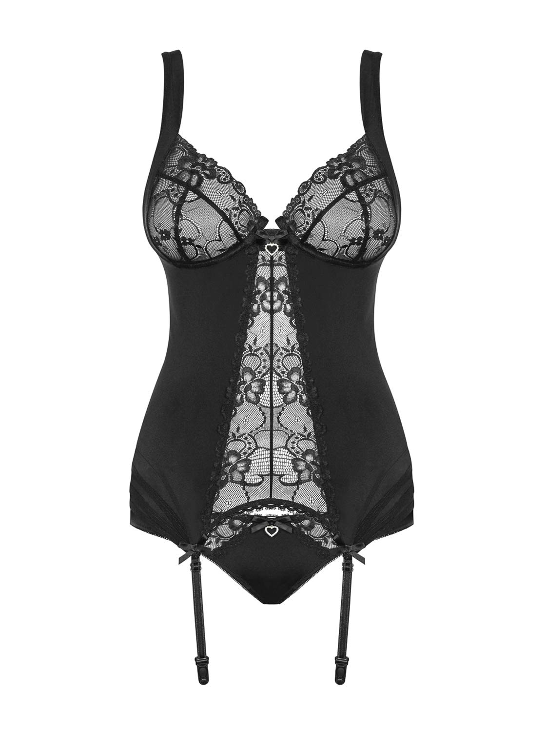 Obsessive Damen Strapscorsage mit Slip M289