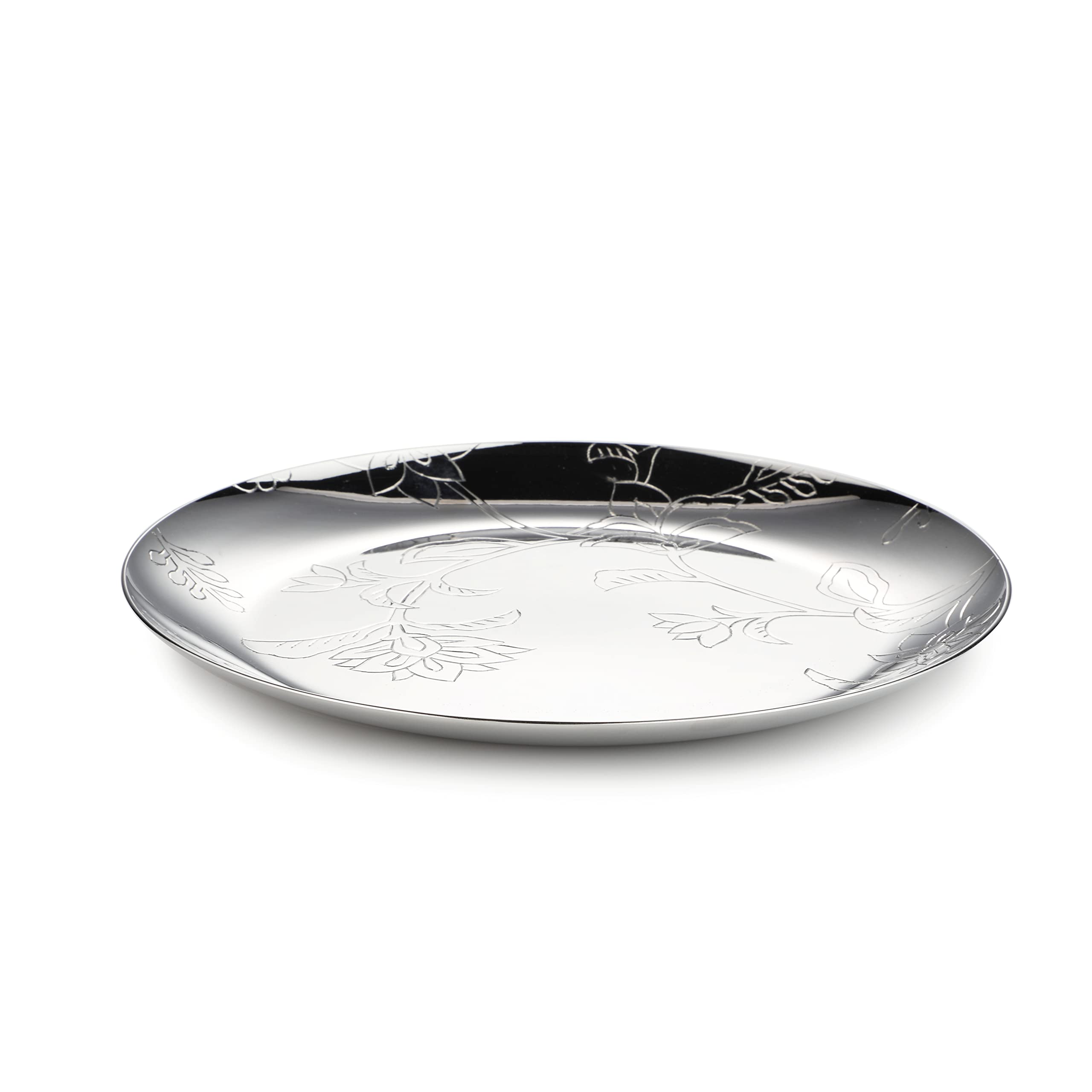 Buy ARTTDINOX Stainless Steel Royal Lapiz Quarter Plate S/6