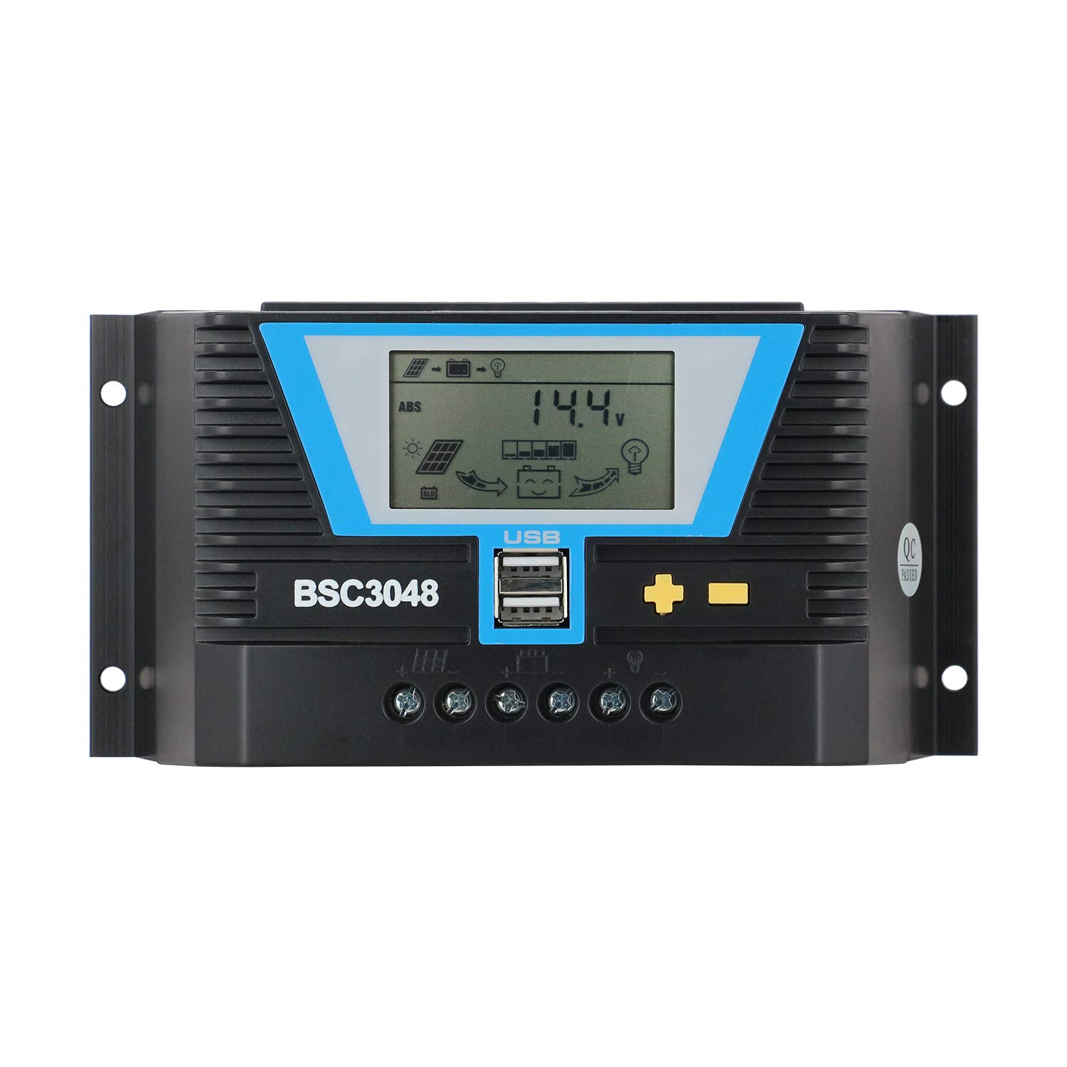 Buy Solar Controller 80A, 12V 24V 36V 48V Auto Dual USB Output Charge