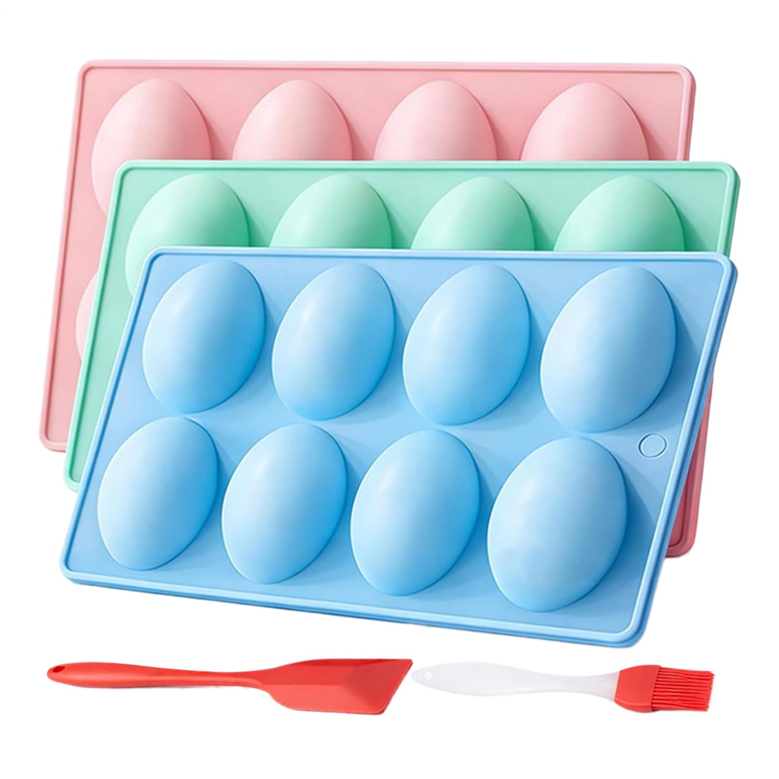 Moule en silicone pour oeufs de Pâques décorations gâteaux bonbons silicone alimentaire