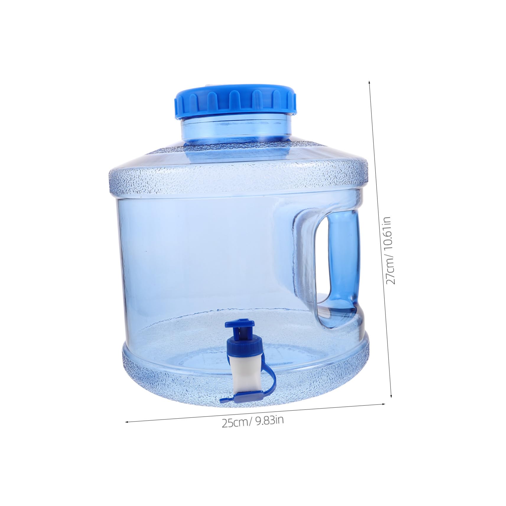 UPKOCH Tragbarer Wasserbehälter 1 Satz 7, 5 L aus Pp für Camping