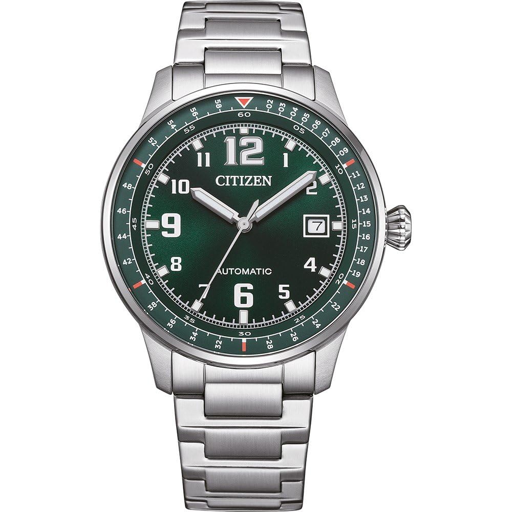 Citizen Herren Analoguhr NJ0190-51X – Automatikwerk, Edelstahlband