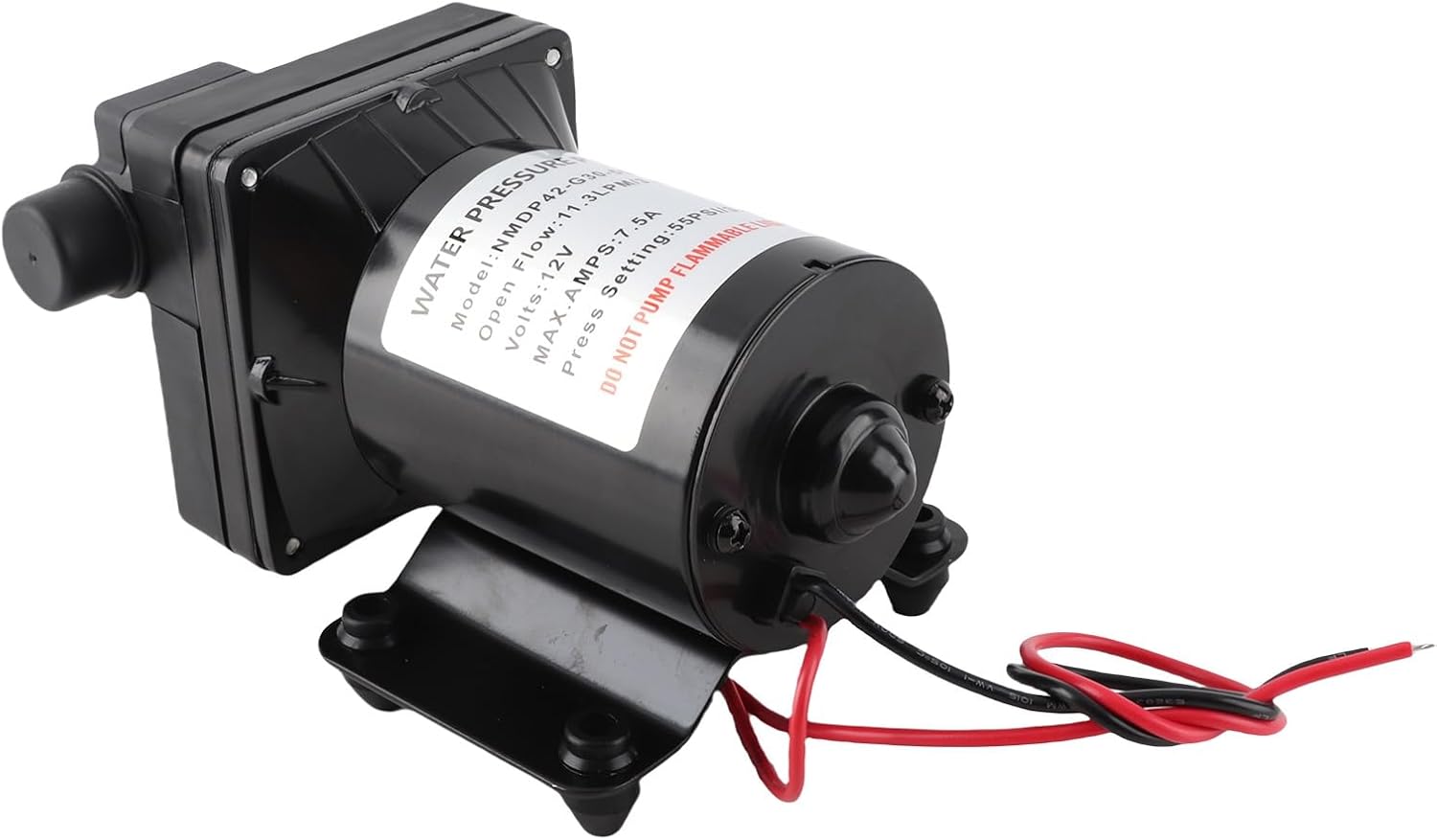Akozon 55 PSI 3 Gallons Per Minute Selfpriming for RV Caravan 12V DC 4008101E65