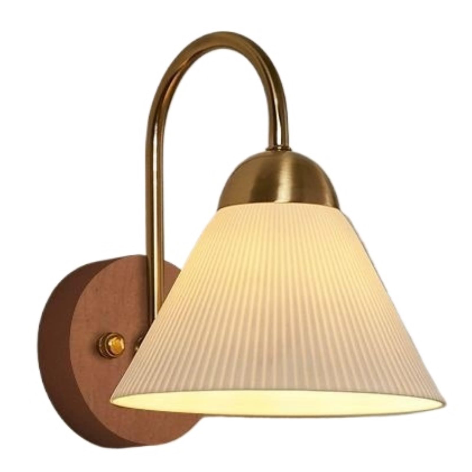 FEITENGDA Vintage Style Wall Sconce Mid Century Modern Wall Light