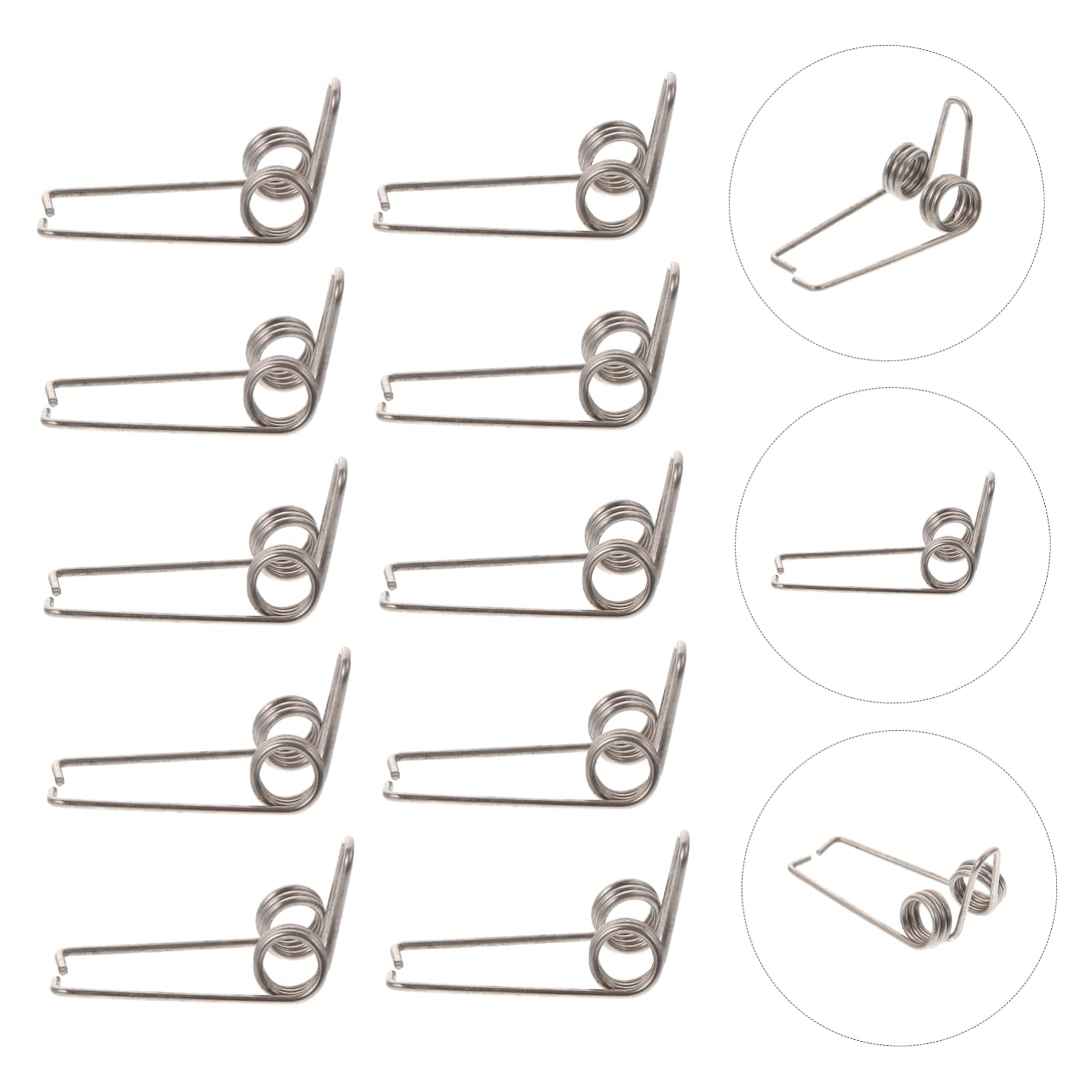 BESPORTBLE Long Trumpet Watergate Key Spring 10pcs Set Drain Valve for Trumpet Care Kit