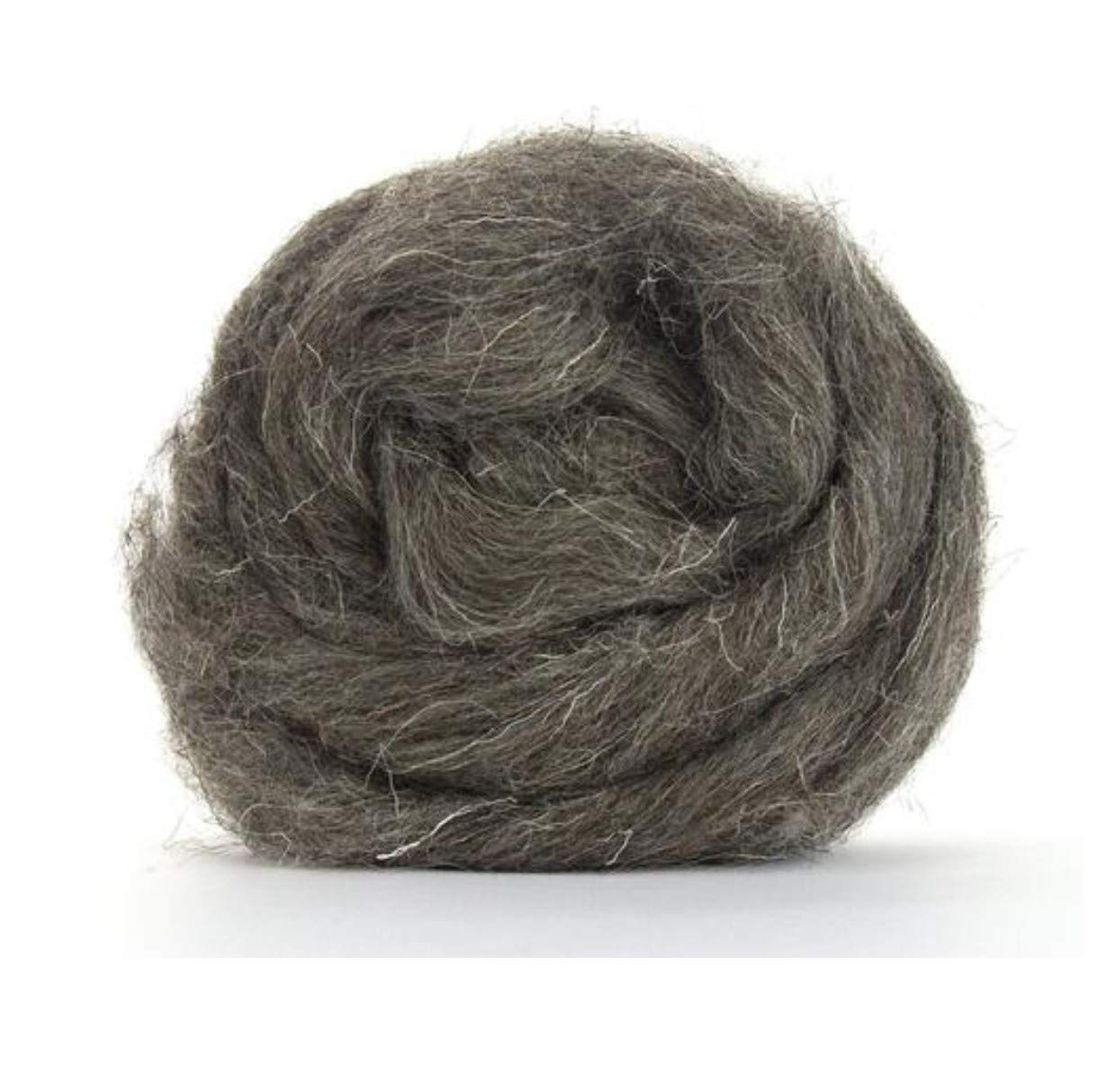 Dark Grey Natural Herdwick Wool rovings/Tops