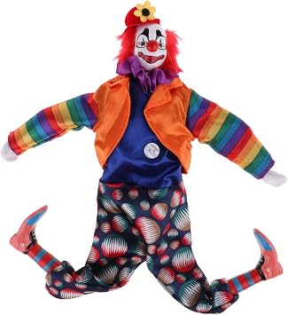 menolana Porcelain Clown Doll Halloween Christmas Decoration Souvenirs Collections #3
