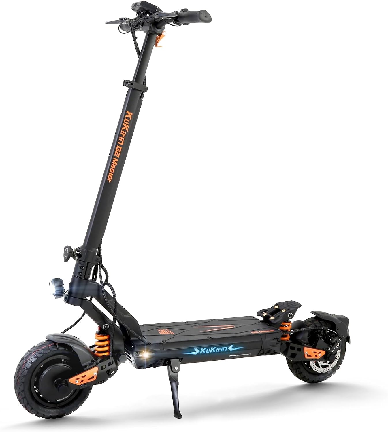 Kukirin Electric Scooter Adults All Terrain, Electric Scooter, Powerful Folding Electric Scooter/Autonomy of 75-80 km/10" Wheels/Maximum Load 120 kg/IP54/Double Disc Brakes, G2 Master