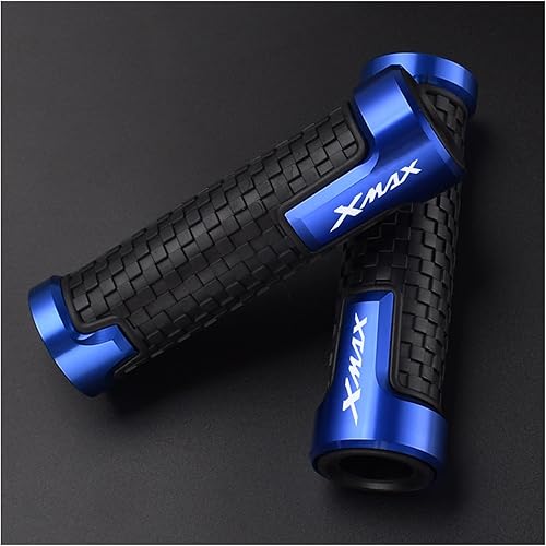 Miniatura 10 de Motorcycle Handlebar Grips for Yamaha Xmax 125 250 300 400 Motorcycle Handlebar Grips Racing Handle Grips Aluminium Comfortable Soft Rubber Hand Bar