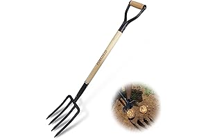 45-Inch Garden Fork, Trail Ready Essentials for Efficient Spading Digging