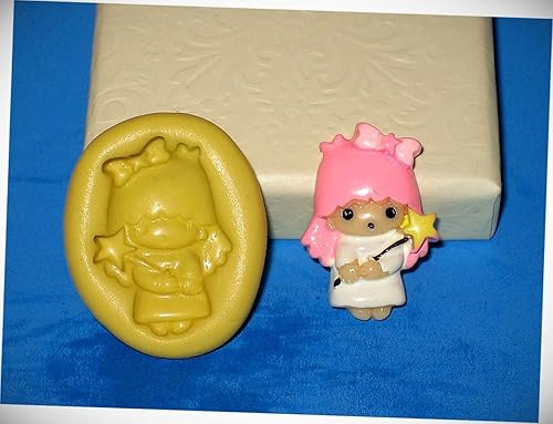 Chocolate Molds Stamp Angel Girl Silicone Push Mold A314 For Candy Craft Chocolate Resin Clay Candy Cookie Candy Molds Silicone