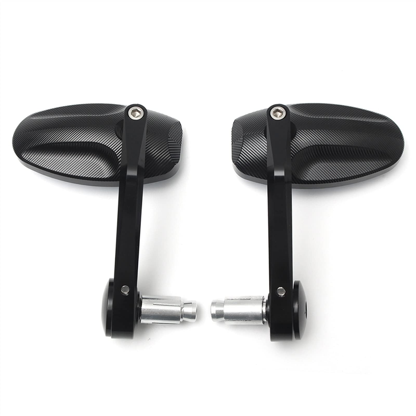 Accessori 2 Pezzi/paia Di Scooter Per Moto Per Triumph Speed Triple Bar End Specchietti Retrovisori Laterali Neri Specchietto Retrovisore Per Moto