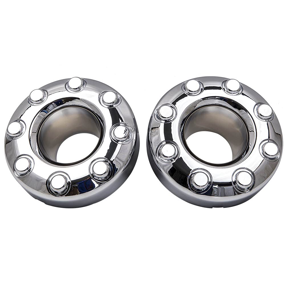 maXpeedingrods 2 PCS Wheel Center Hub Caps for Ford F-350 F350 Super Duty Dually (DRW) 4x4 2005-2018 17" x 6.5" Aluminum Front Wheels, Replace 5C3Z1130TA 5C341A096TB 560-3618