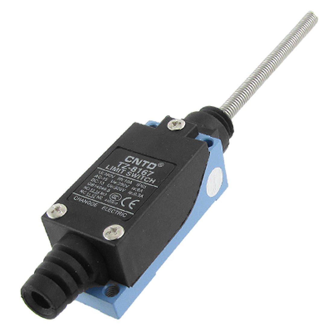 uxcell TZ-8167 Ui 380V Ith 10A Coil Spring Actuator Enclosed Limit