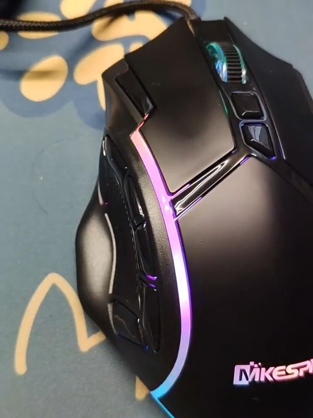 Amazon | ゲーミングマウス USB ゲーム マウス 有線 12ボタン 13LED