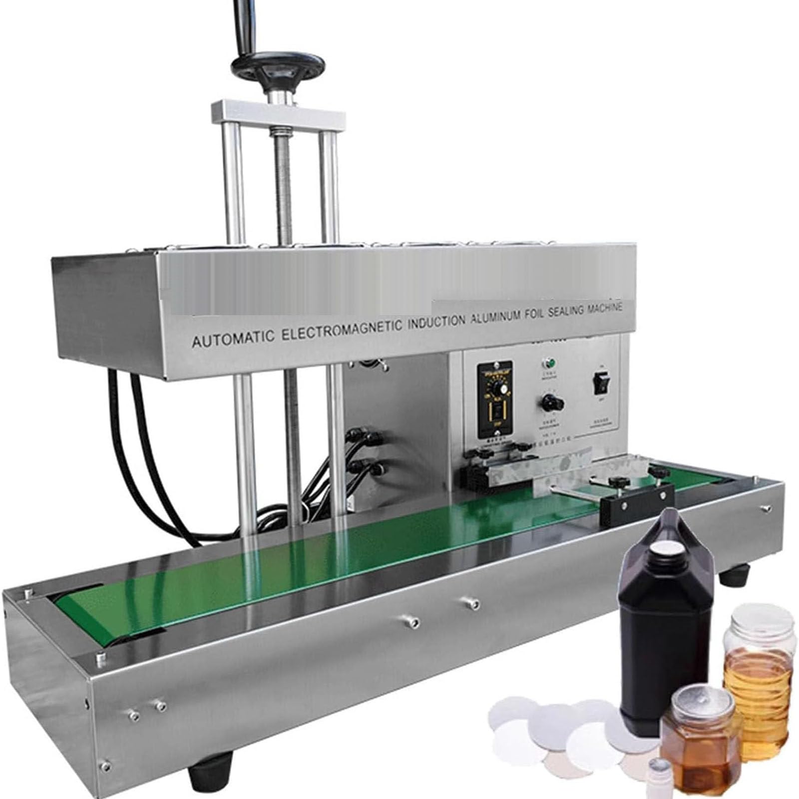 asdchZen Induction Sealing Machine For Bottles, Manual Electromagnetic Sealer For Plastic And Glass Containers (120Mm 220V)