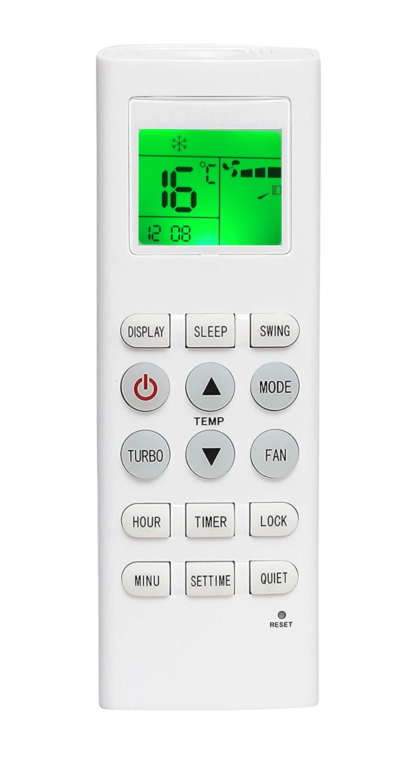 LUCRE 1 Year Warranty Compatible for Lloyd Ac Remote 1 Ton 1.5 Ton 2 Ton, White (AC-36C) with Backlight-picture-28