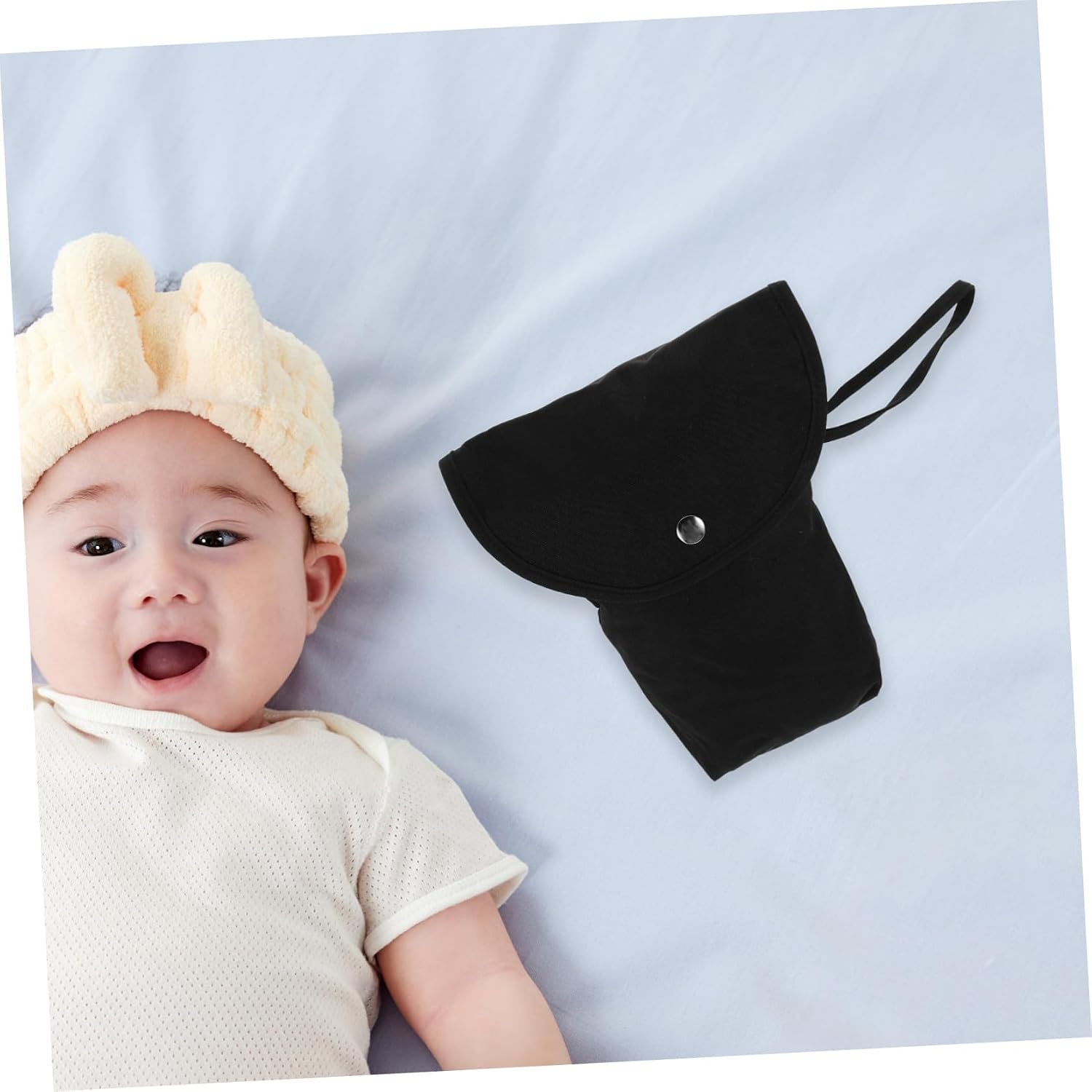 2pcs Waterproof Diaper Bag Organizer Pouches for Travel Portable Wet and Dry Storage Bags for Cloth Diapers