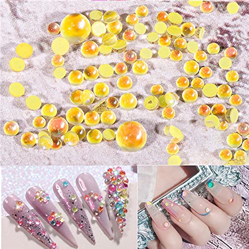 Naiska 500Pcs Nail Art Rhinestones Set Colorful Crystal Rhinestones For Nails Arts Design Sparkly Diamond Beads Gems Rhinestones Nail Art Decoration For Nail Diy Crafts Jewelry #TOP6