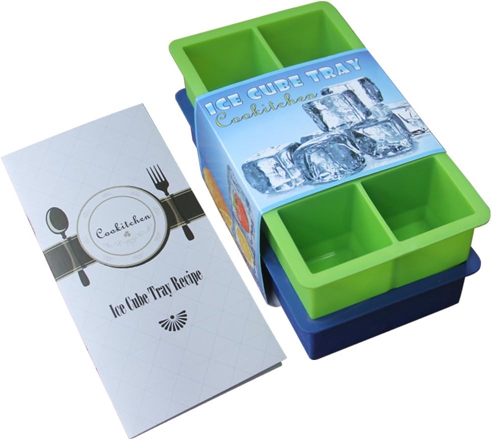 Silicone Ice Cube Trays (Pair)