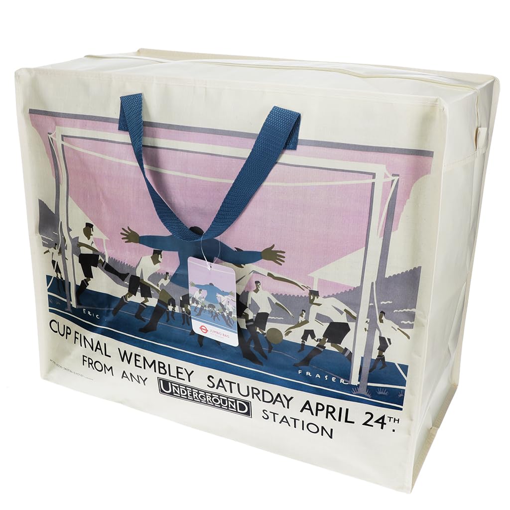 Rex London Jumbo Storage Bag – Extra Large Storage Bags With Zips For Clothes, Moving Bags & Packing Bags, Heavy Duty Laundry Storage Bags For Clothing & Wardrobe Storage, Moving House Essentials