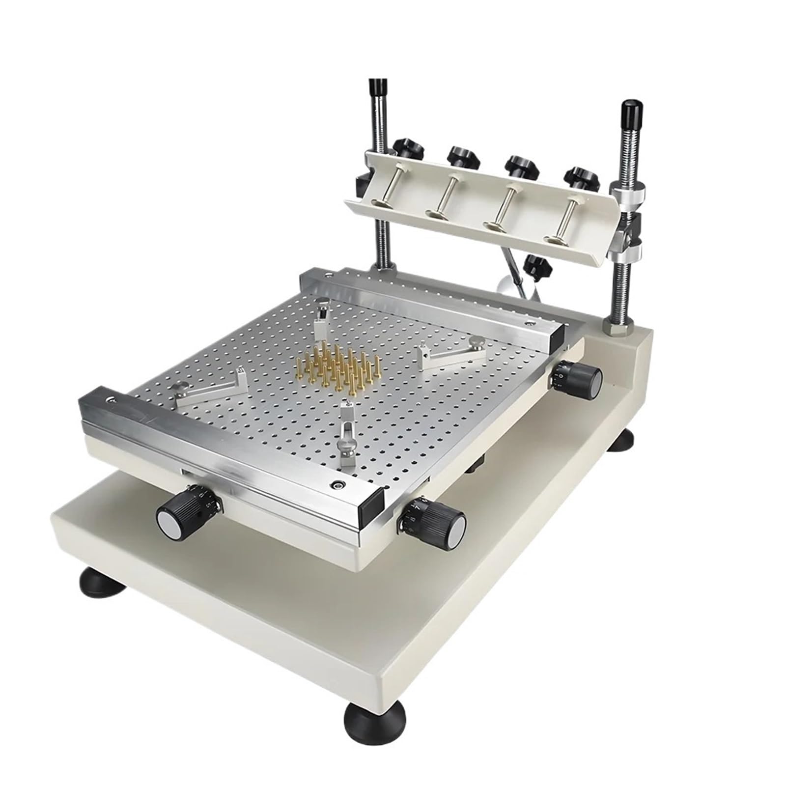 Solder Paste Printing Machine Chip Repair Solder Paste Printer Manual Silkscreen Printing Red Glue Printing Machine
