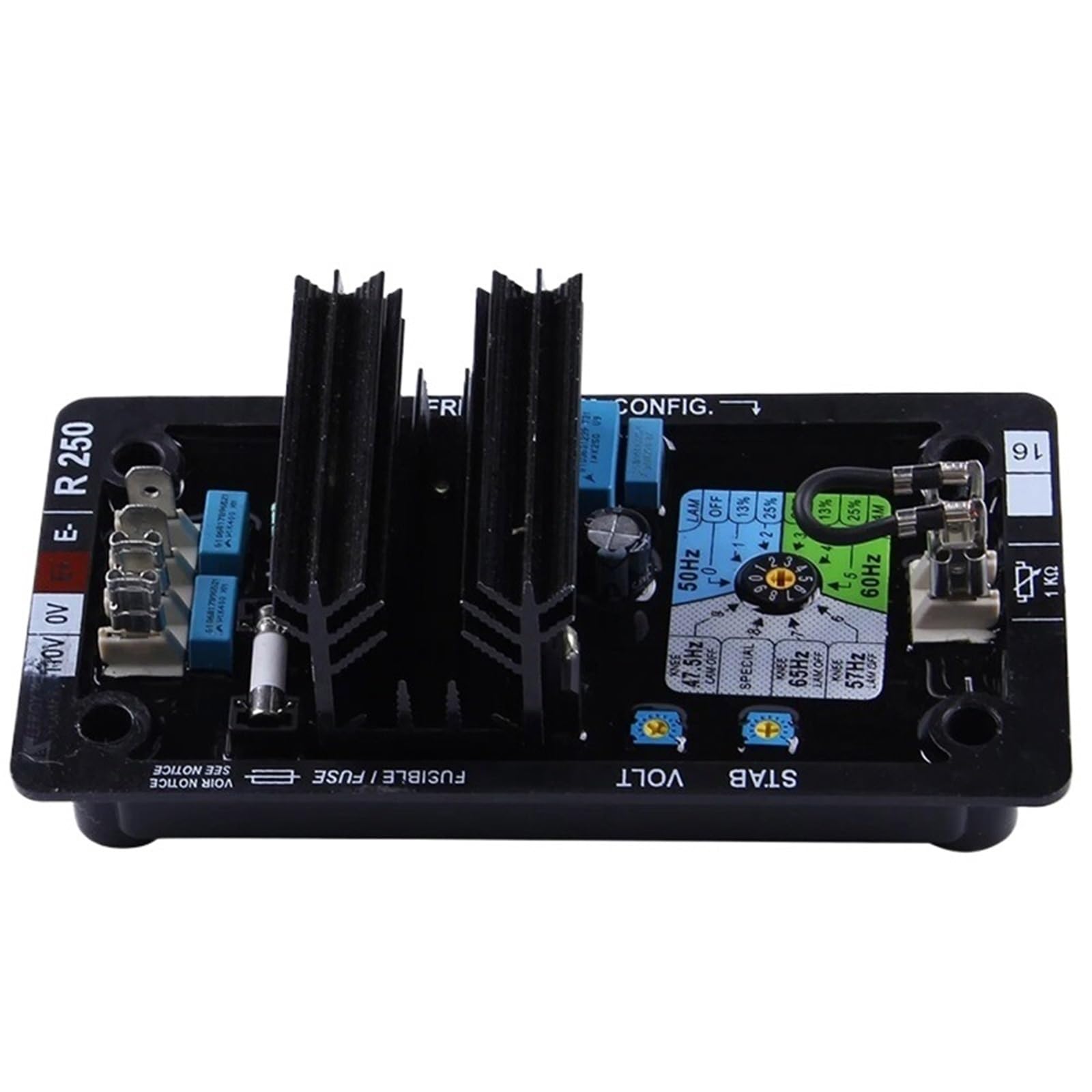 CSKWLLNBC 1pcs AVR R250 Automatic Voltage Regulator R 250 R-250 for Diesel Generator